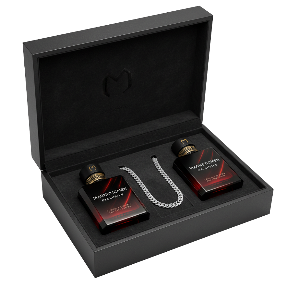 2 MagneticMen 100ml + (Brinde Corrente de Prata)
