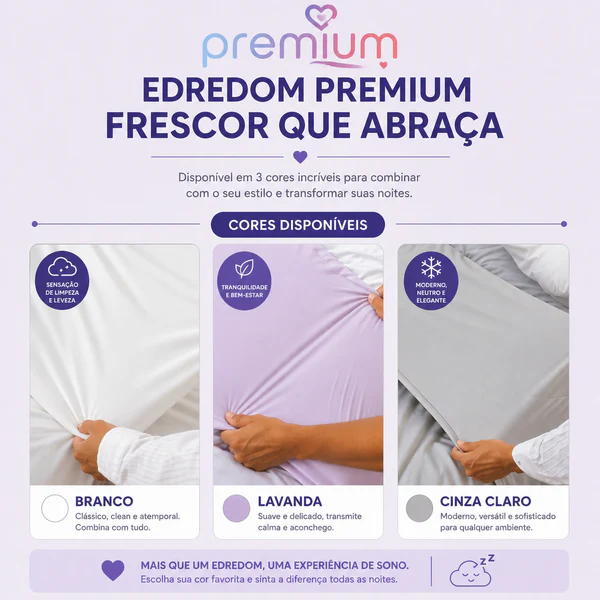 5 cores disponíveis